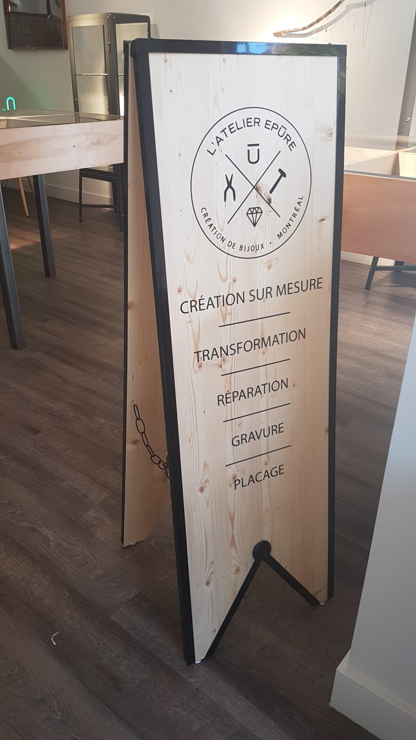 Custom Sandwich Board – A-frame