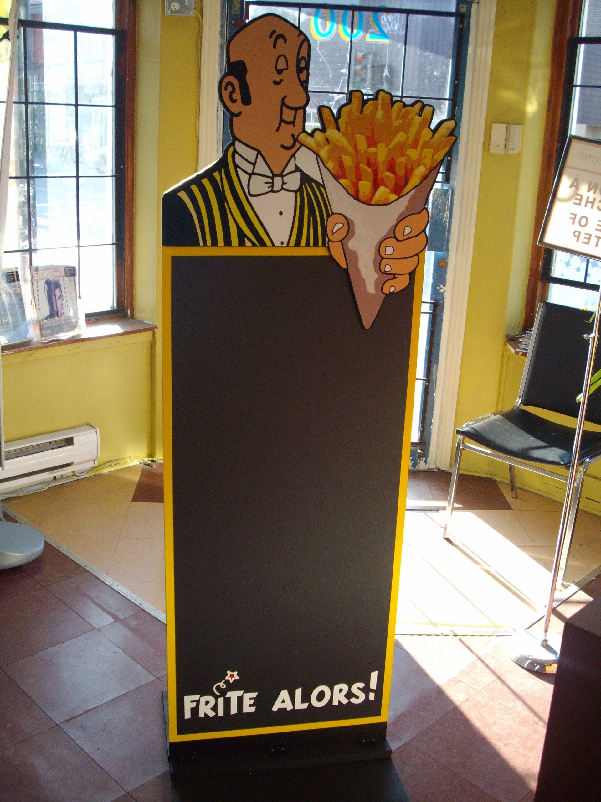 Custom Sandwich Board – A-frame
