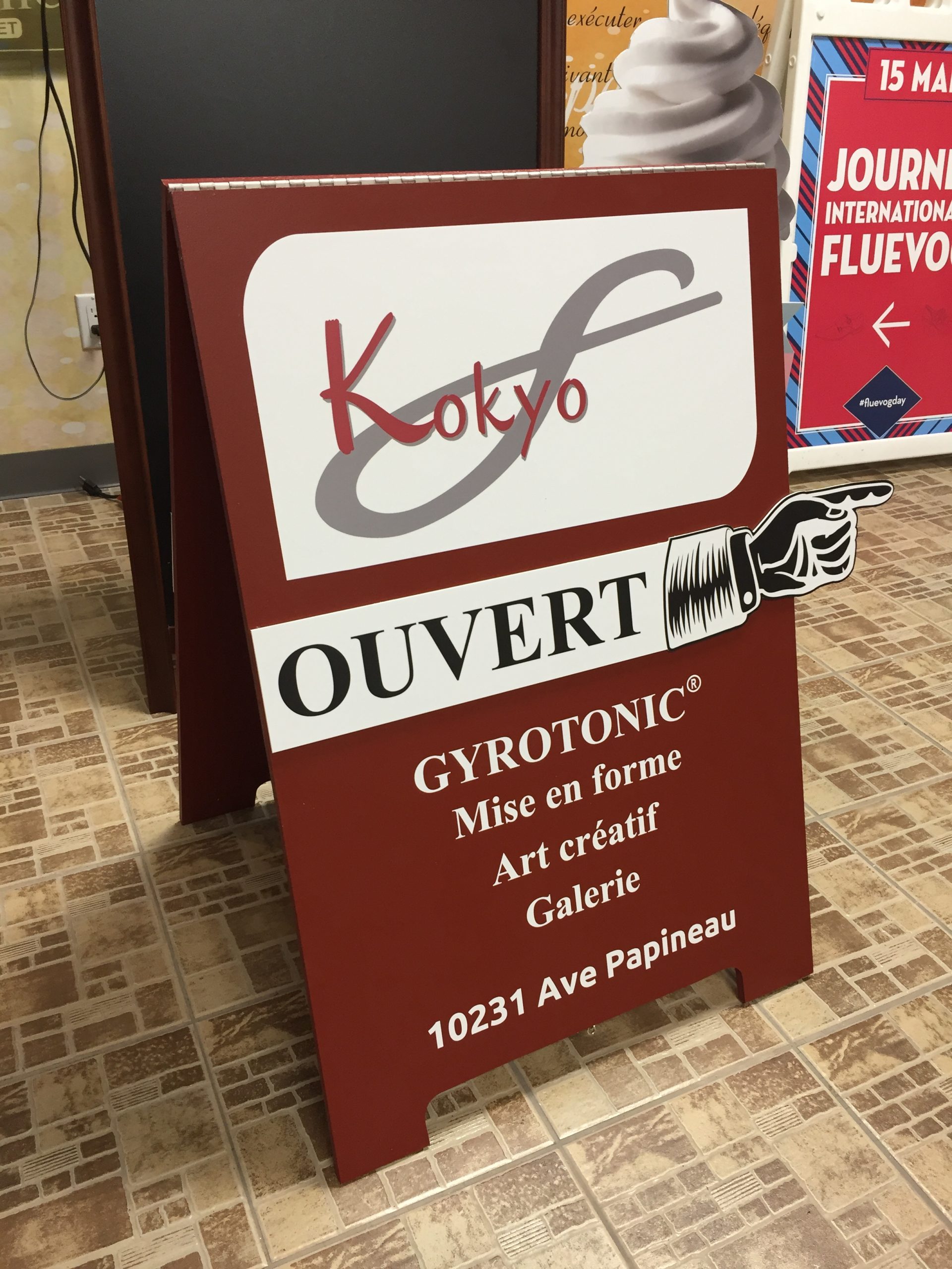 Custom Sandwich Board – A-frame