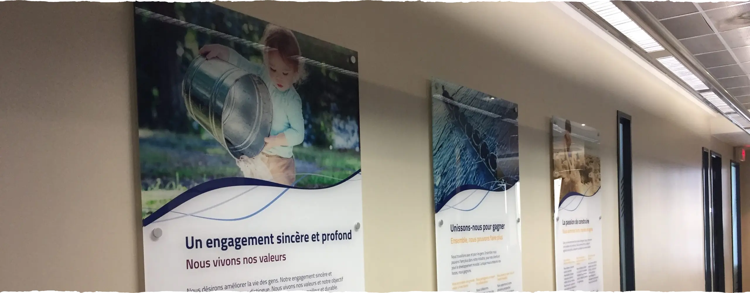 Directional and office signs Banner